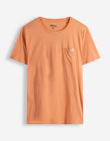 T-Shirt - Brusttasche - orange