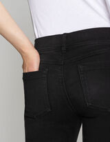 Jegginsy - Efekty prania - czarny