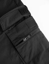 Pantaloni cargo - nylon - nero