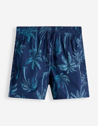 Allover-Print - dunkelblau