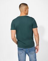 Tričko - Potisk - tmave zelena