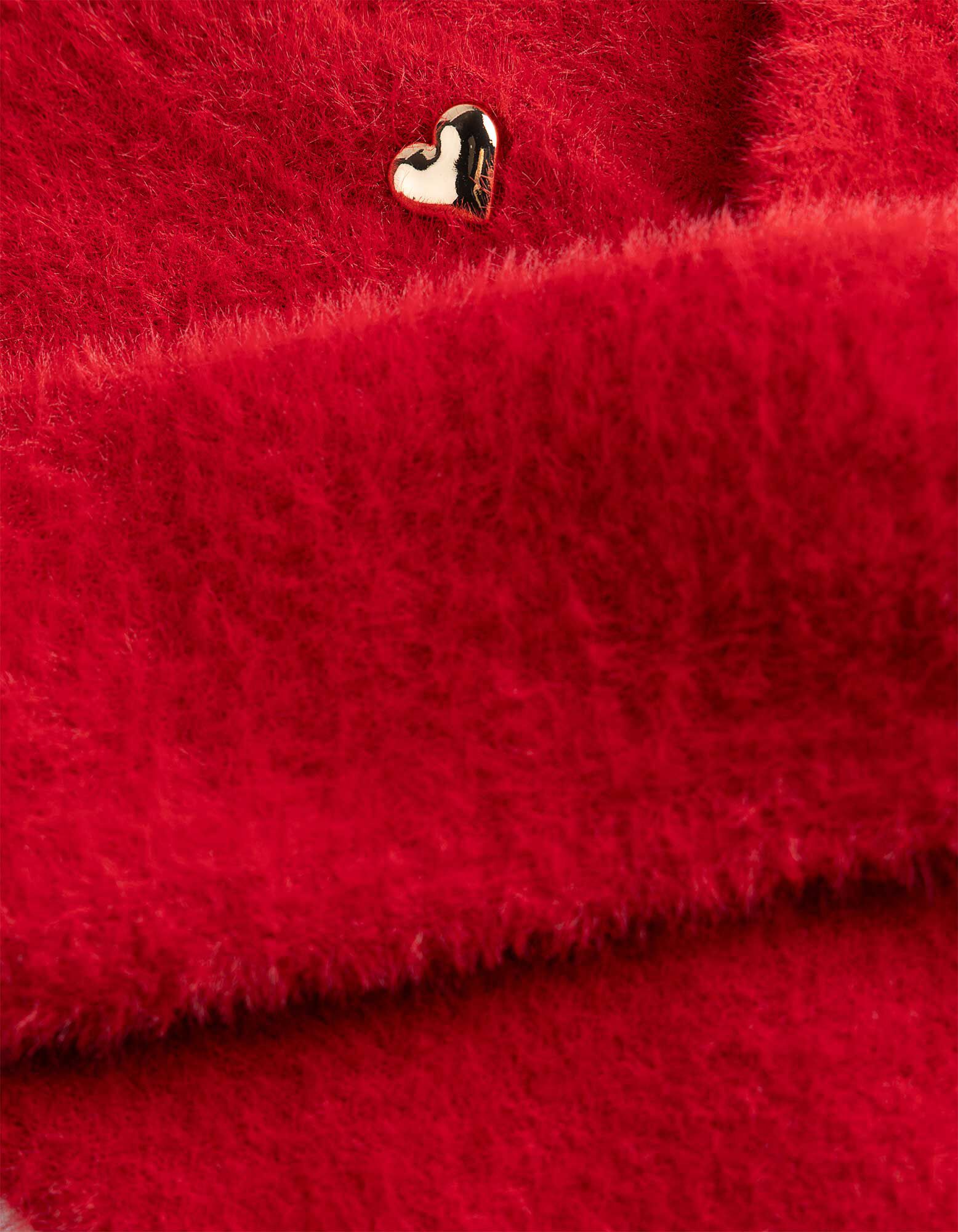 Cardigan - Knopfleiste - Rot