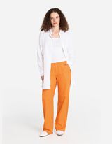 Kilote pantalone - Me&scaron;avina lana - narandzasta