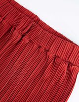 Kelnės - Klostės - tamsiai raudonas