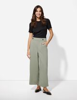 Hose - einfarbig - hellgr&uuml;n