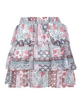 Damen Rock im Stufen-Look