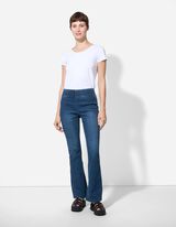 Jeggings - Flared Fit - dunkelblau