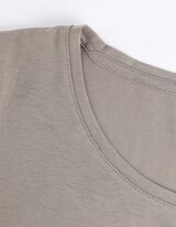 Majica kratkih rukava - Osnovno - svijetlo smedja