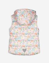 Prošívaná vesta - Odrazka - růžová