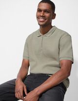 Poloshirt - Polokragen - hellgr&uuml;n