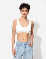 Podprsenka - Jednofarebný - biely