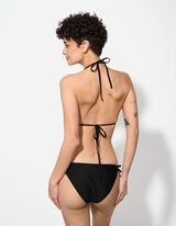 Bikini gornji deo - jednobojna - crno