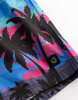 Badehose - Print - gr&uuml;n