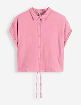 Chemise - Mousseline - rose