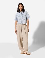 Teksas&auml;rk - helesinine teksariie - helesinine