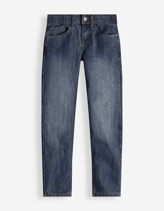 Jeans - Regulierbarer Saum - dunkelblau