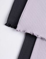 Pyjama Set aus Langarmshirt und Hose  - 2er-Pack - bronzefarben