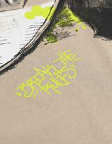 Póló - Nyomott minta - bézs