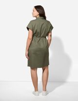 Umstandskleid - Baumwoll-Mix - grün