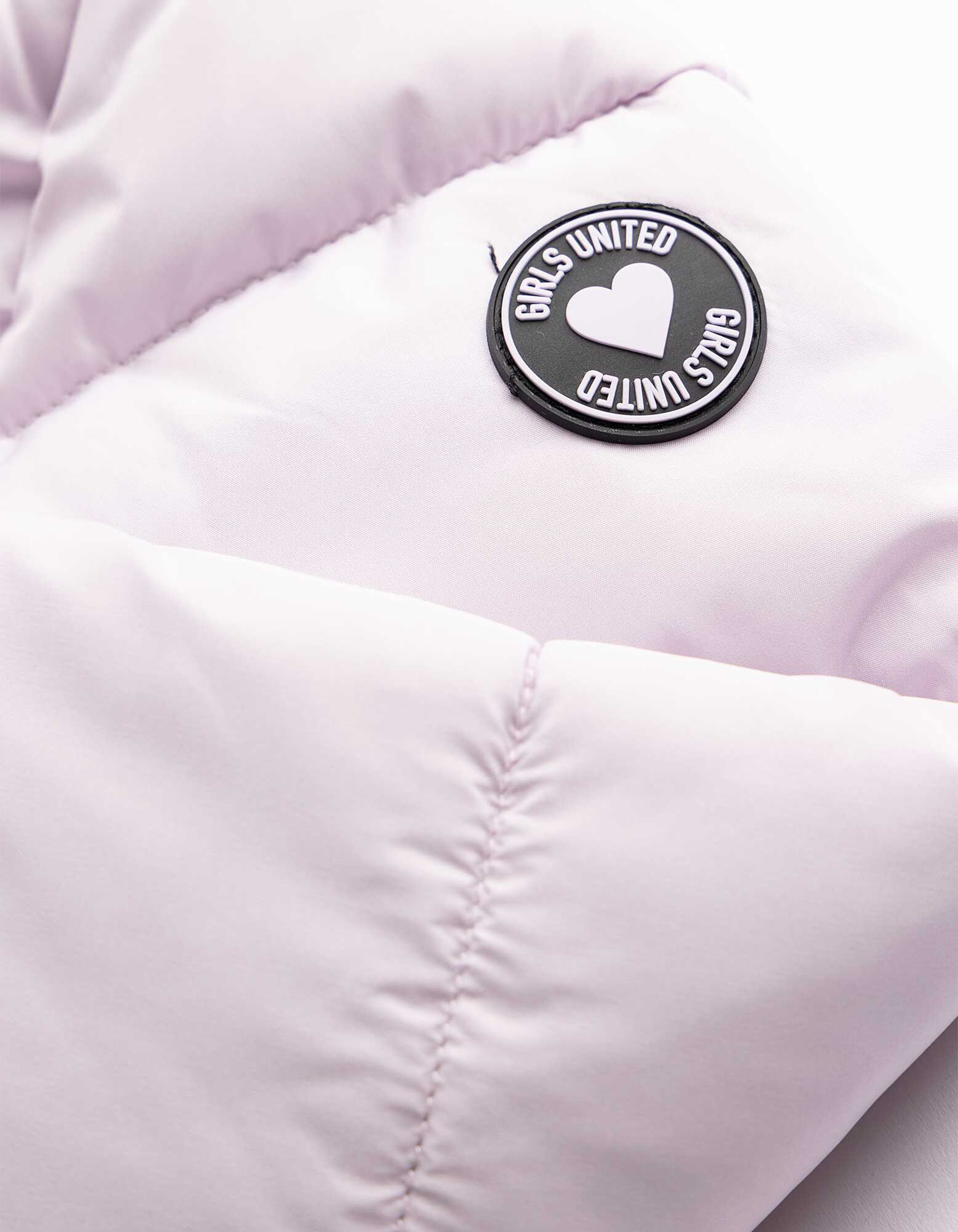 Manteau matelass&eacute; - D&eacute;perlant - mauve clair