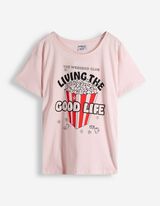 Tričko - Předn&iacute; tisk - ruzova