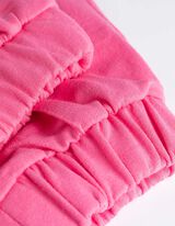 Pantaloni de parașută - Buzunare patch - Roz