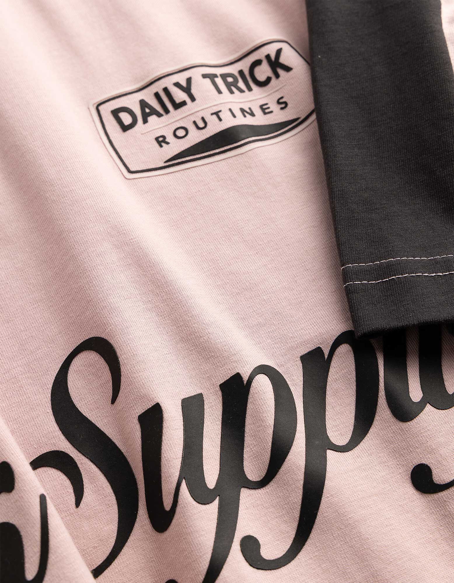 T-Shirt - Frontprint - rosa
