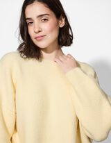 sweter - Oversized Fit - jasny zolty