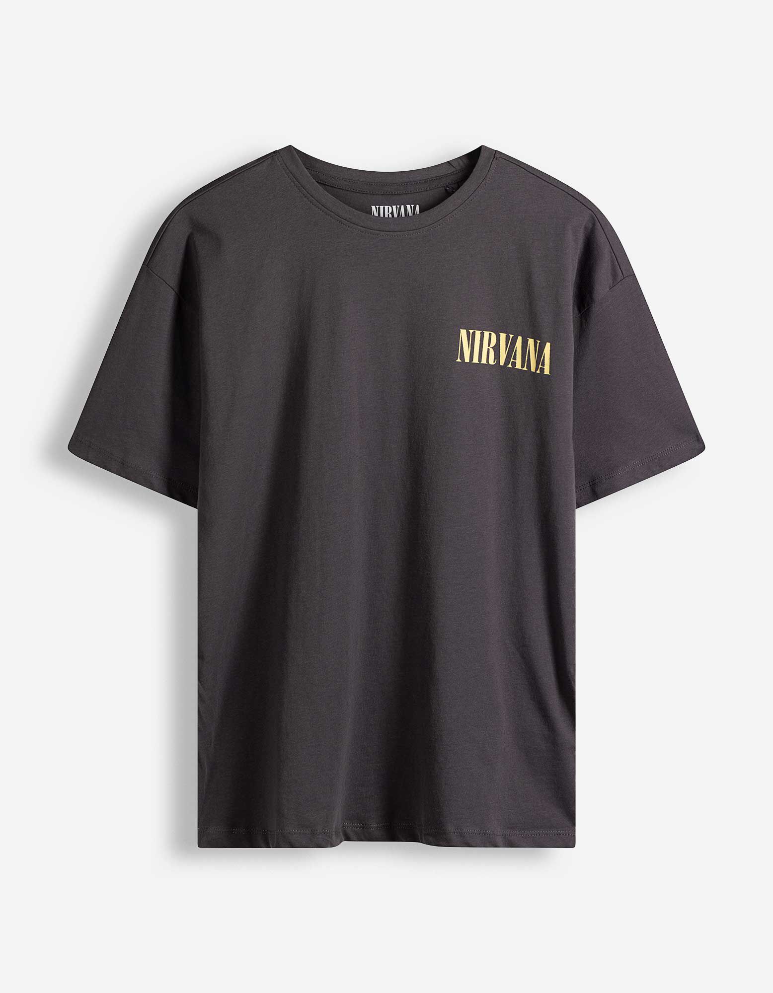 T-Shirt - Nirvana - Dunkelgrau