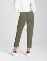 Pantalon chino - Coupe Slim Fit - Vert fonc&eacute;