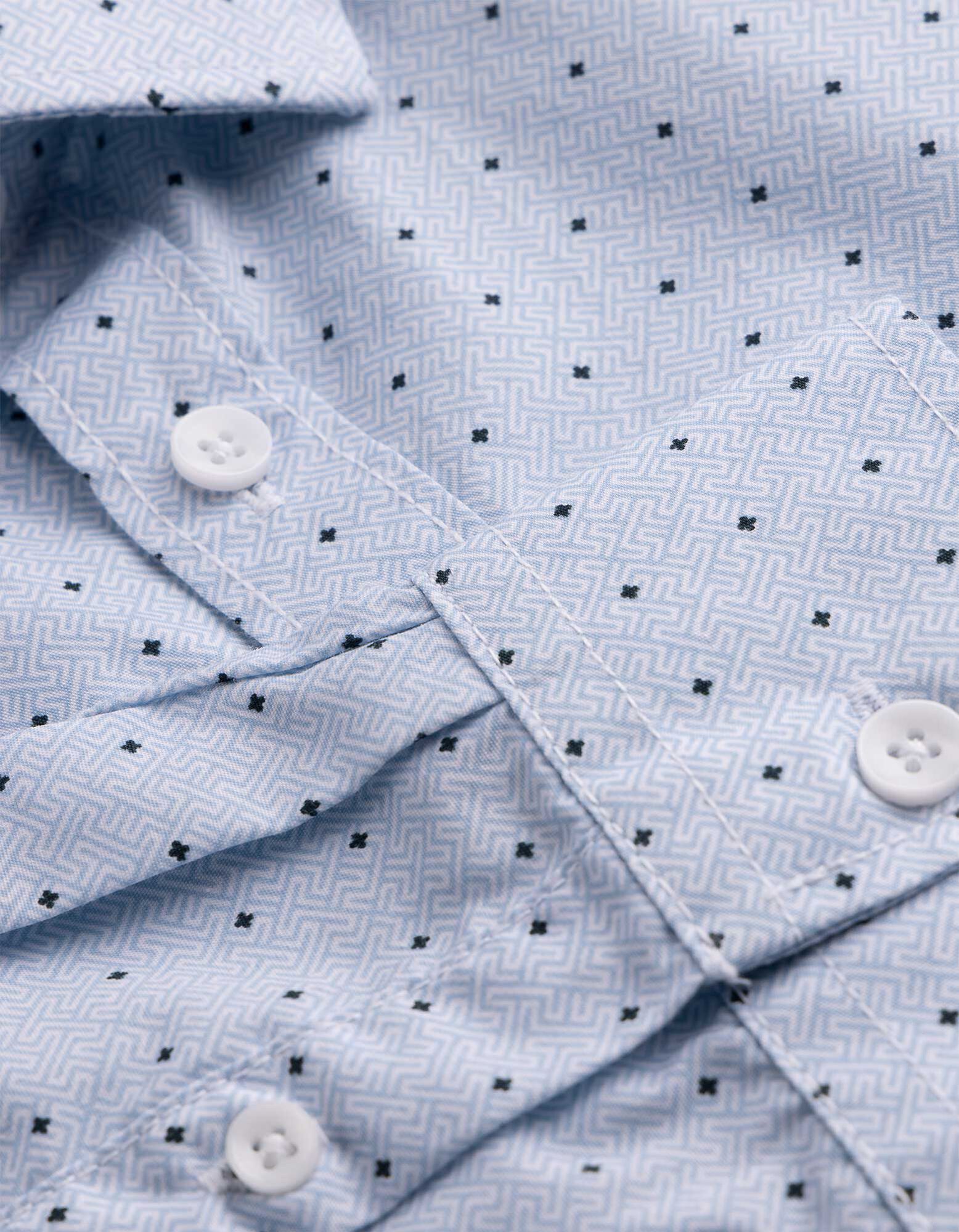 Hemd - b&uuml;gelleicht - wei&szlig;