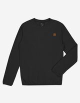 Herren Langarmshirt - Labelpatch