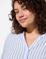 Női ing - Cs&iacute;kos - sotetkek