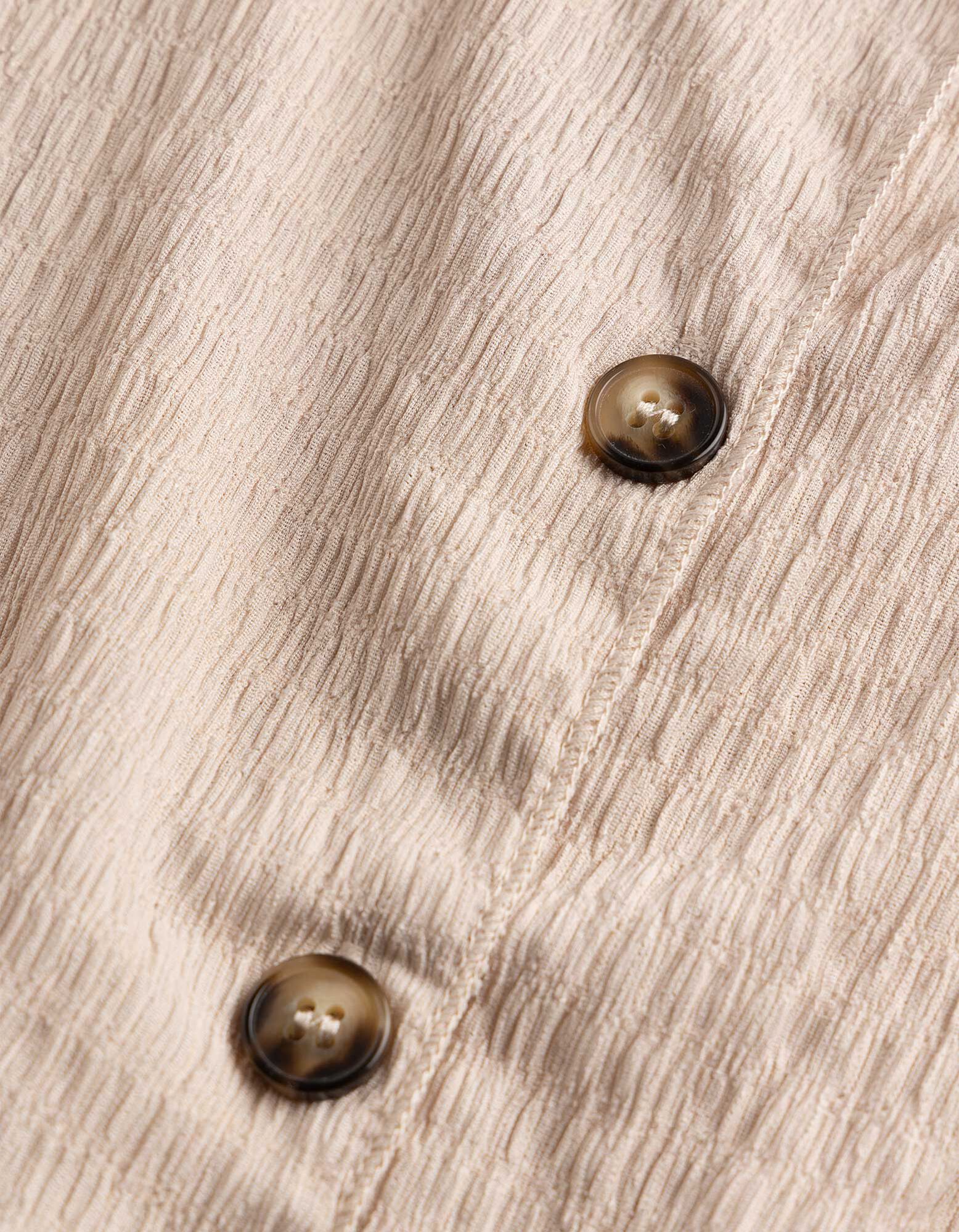 Top - Cr&ecirc;pe - Beige