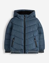 Steppjacke - Wasserabweisend - blau