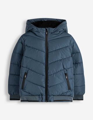 Steppjacke - Wasserabweisend - blau