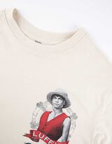 Súprava trička a šortiek - One Piece - svetloseda