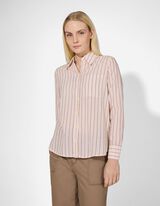 Hemd - Streifen - rosa