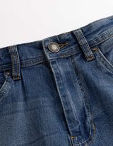 Dž&iacute;nsy - Slim Fit - tmavomodra