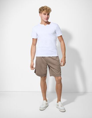 Shorts - Mesh - hellbraun