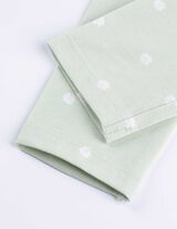 Set od majice i helanki - &Scaron;areni print - bela