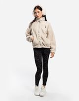 Ušní klapky - Imitace kožešiny - bílá