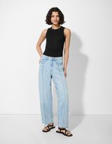 Top - Franjuri - Negru