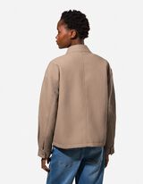 Blouson - Imitatieleer - Beige