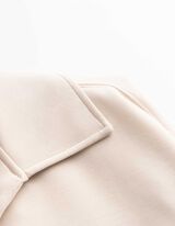 Pullover - Scuba - beige