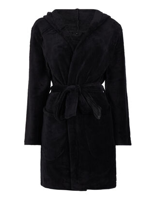 Damen Bademantel mit Ohren-Applikation