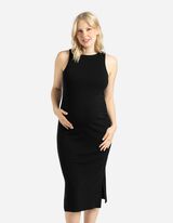 Umstandskleid - figurbetont - schwarz