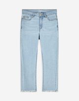 Caprihose - einfarbig - hellblau