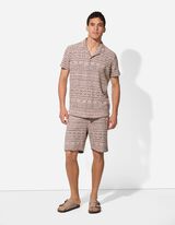 Shorts - Jacquard - beige