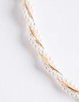 Accesorii păr - Mărgele decorative - Auriu